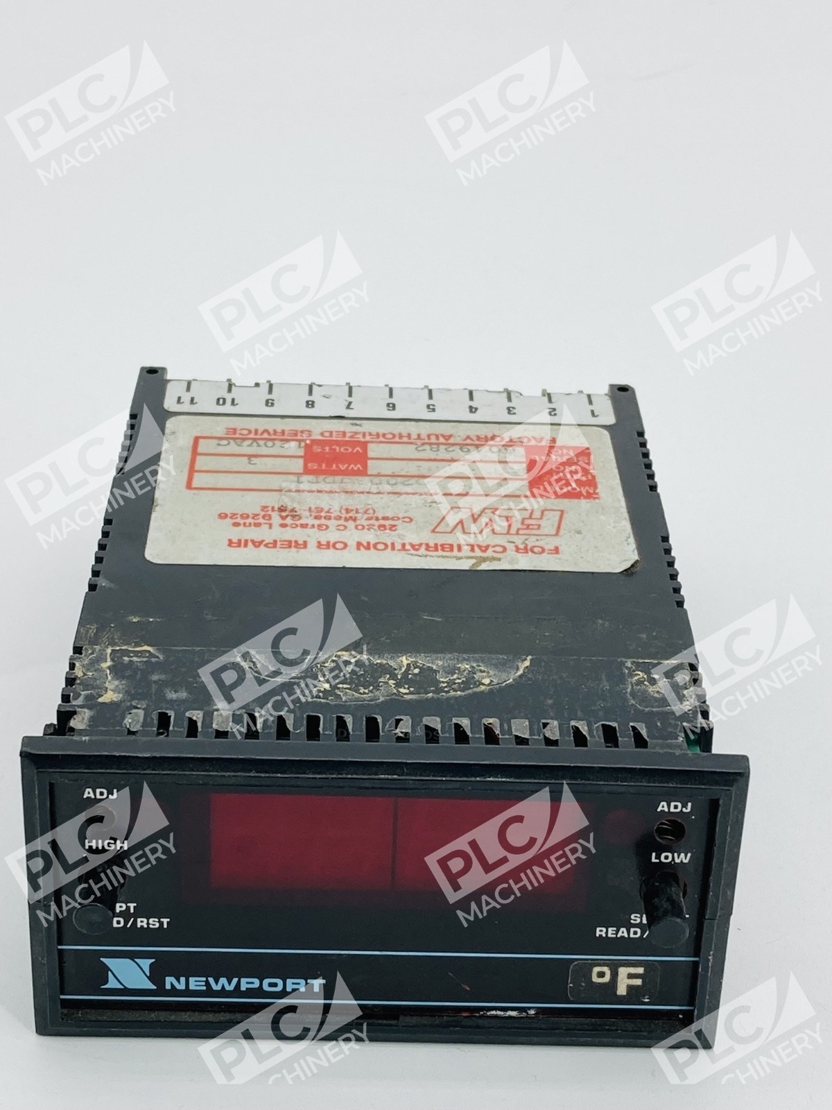 Newport Quanta Digital Pyrometer Temperature Indicator °F Panel Meter