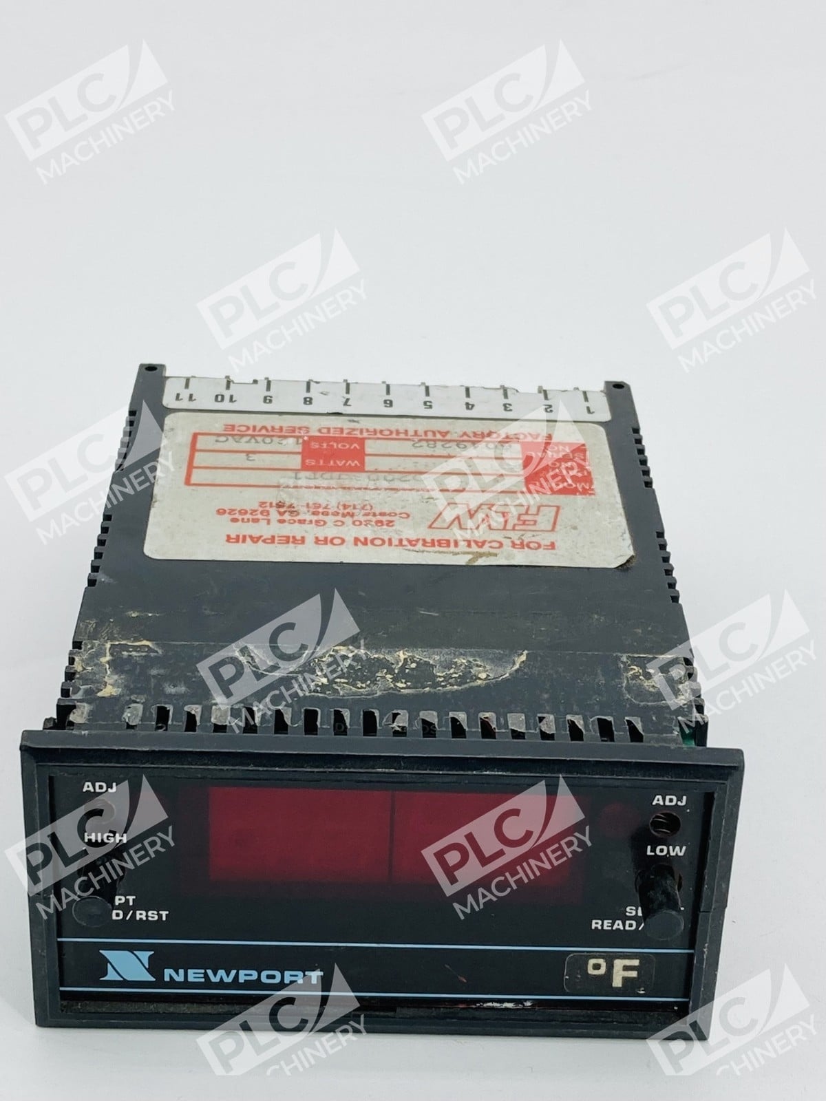Newport Quanta Digital Pyrometer Temperature Indicator °F Panel Meter - Image 2