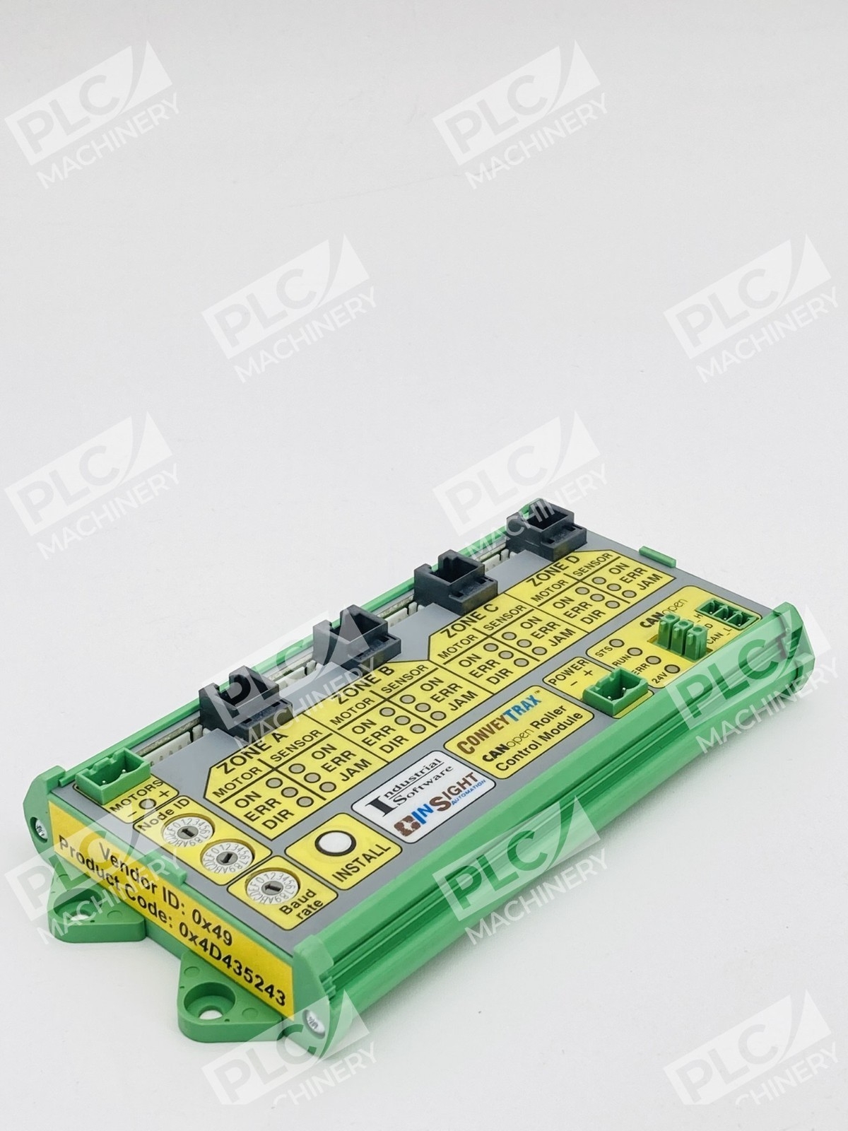 Industrial Software Insight ConveyTrax CRCM_NG2 CANopen Roller Control Module - Image 4