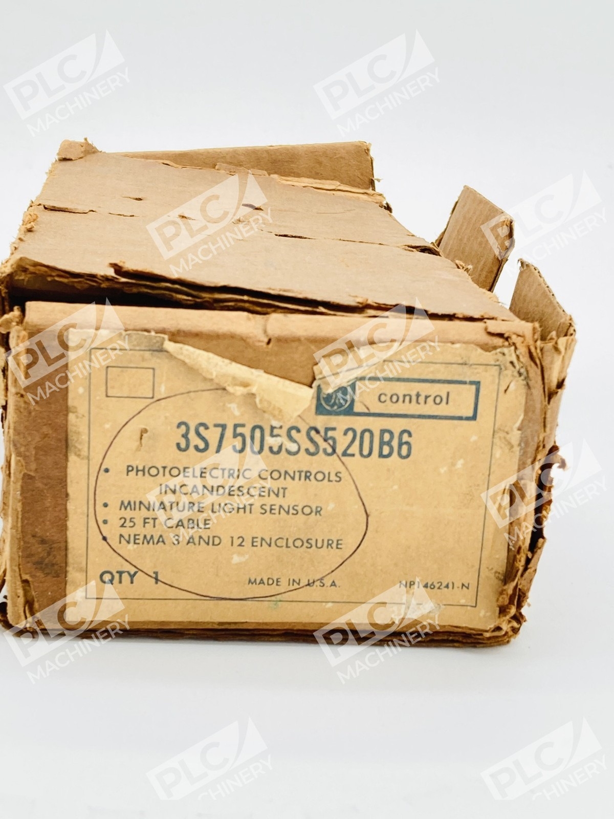 General Electric 3S7505SS520B6 Photoelectric Sensor 25ft Cable - Image 3