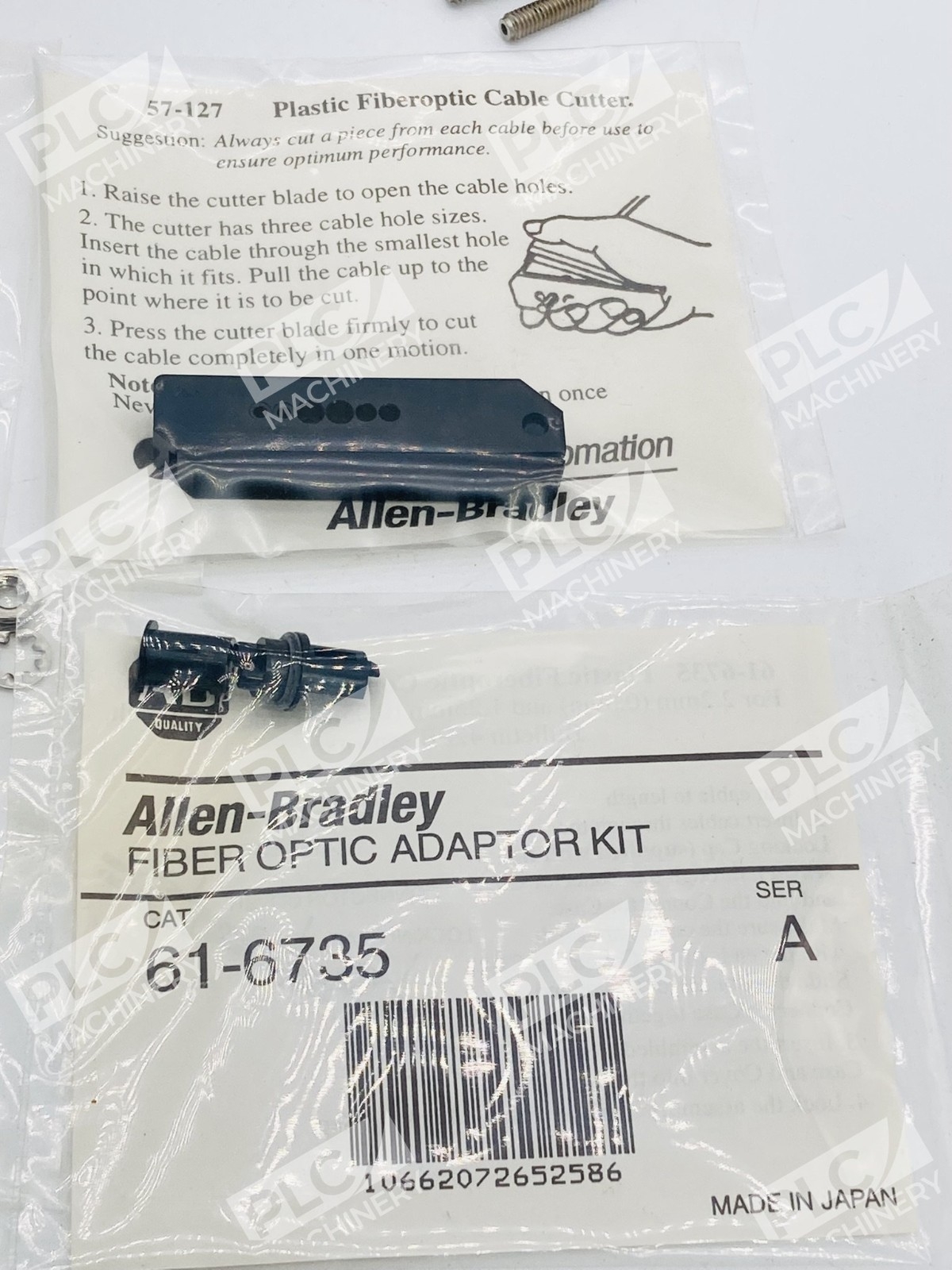 Allen Bradley 99-819 Photoswitch & 61-6735 Adapter Kit & 57-127 Cable Cutter - Image 5