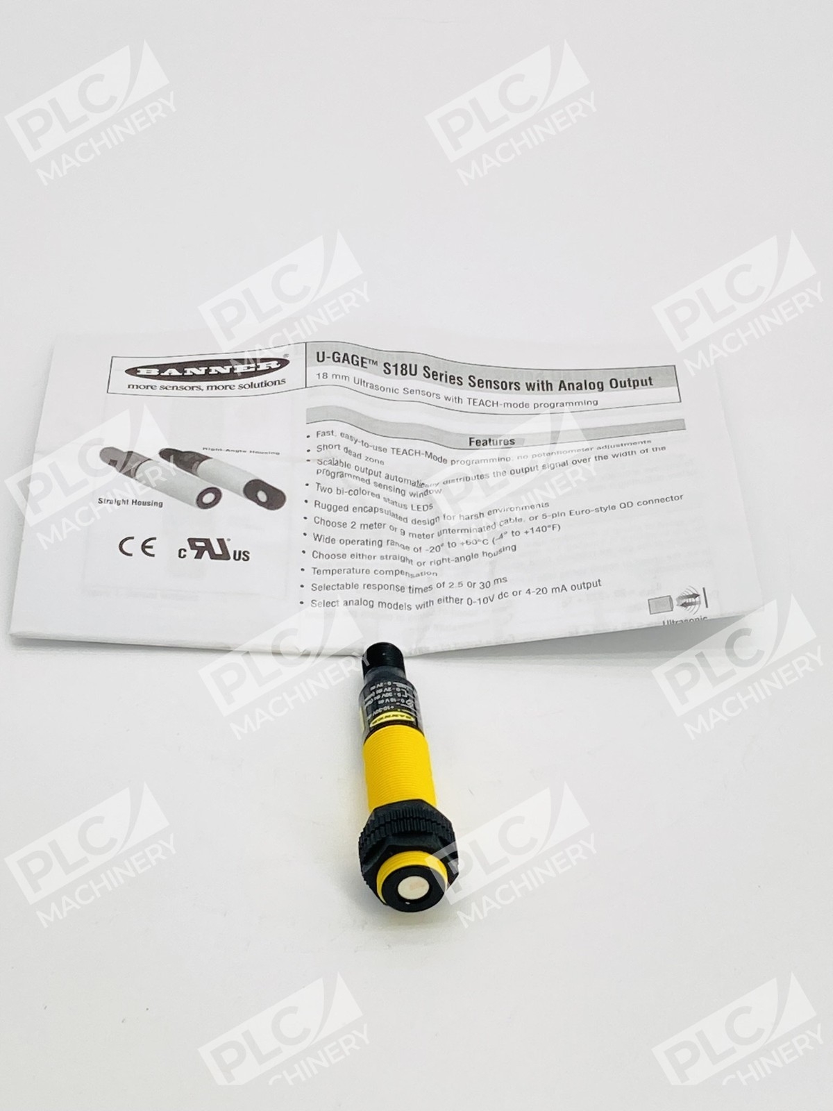 Banner S18UUAQ Ultrasonic Sensor 10-30VDC - Image 5