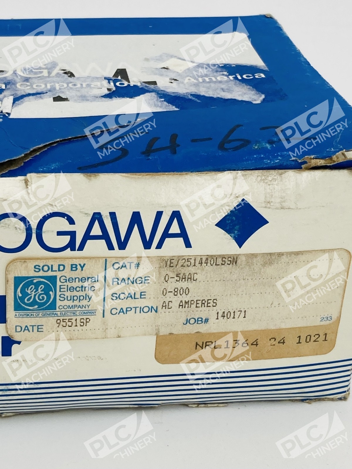 Yokogawa YE/251440LSSN Analog AC Ammeter 0-800 Scale Panel Meter - Image 5