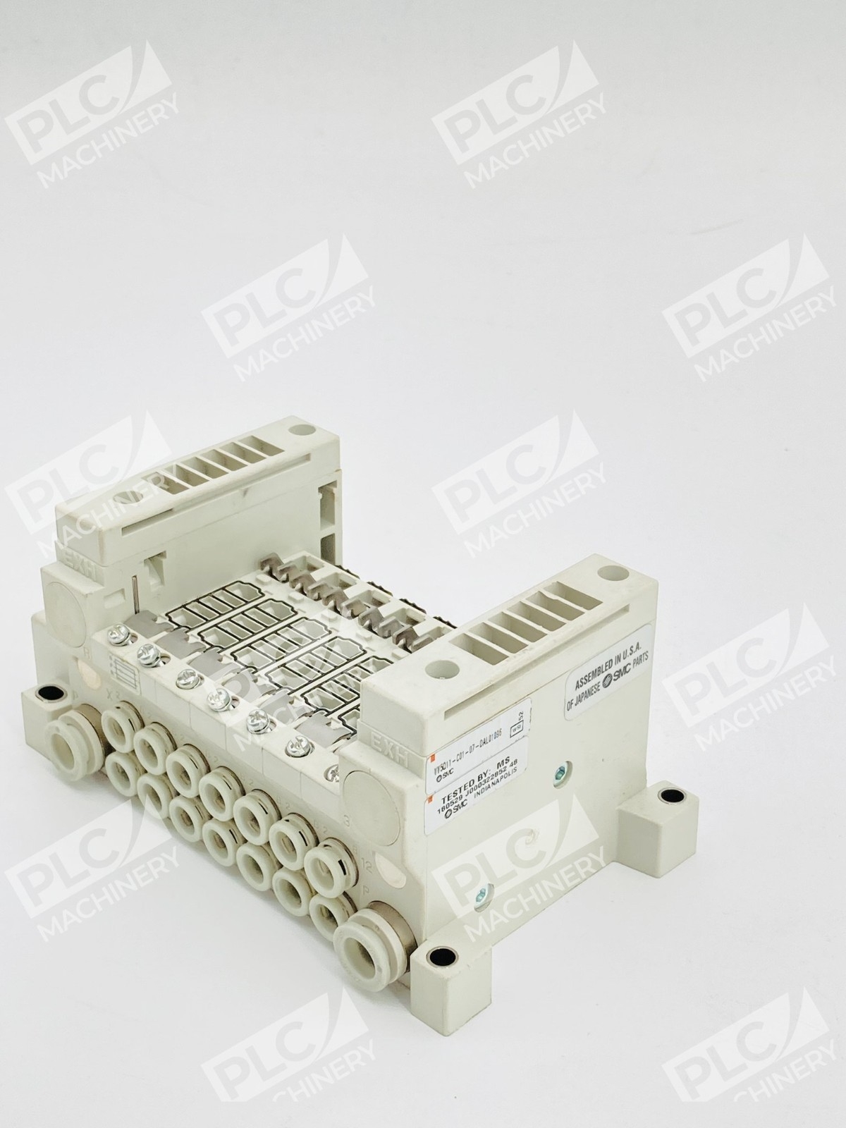 SMC VV5Q11-C01-07-DAL01096 Pneumatic Solenoid Valve Manifold - Image 4