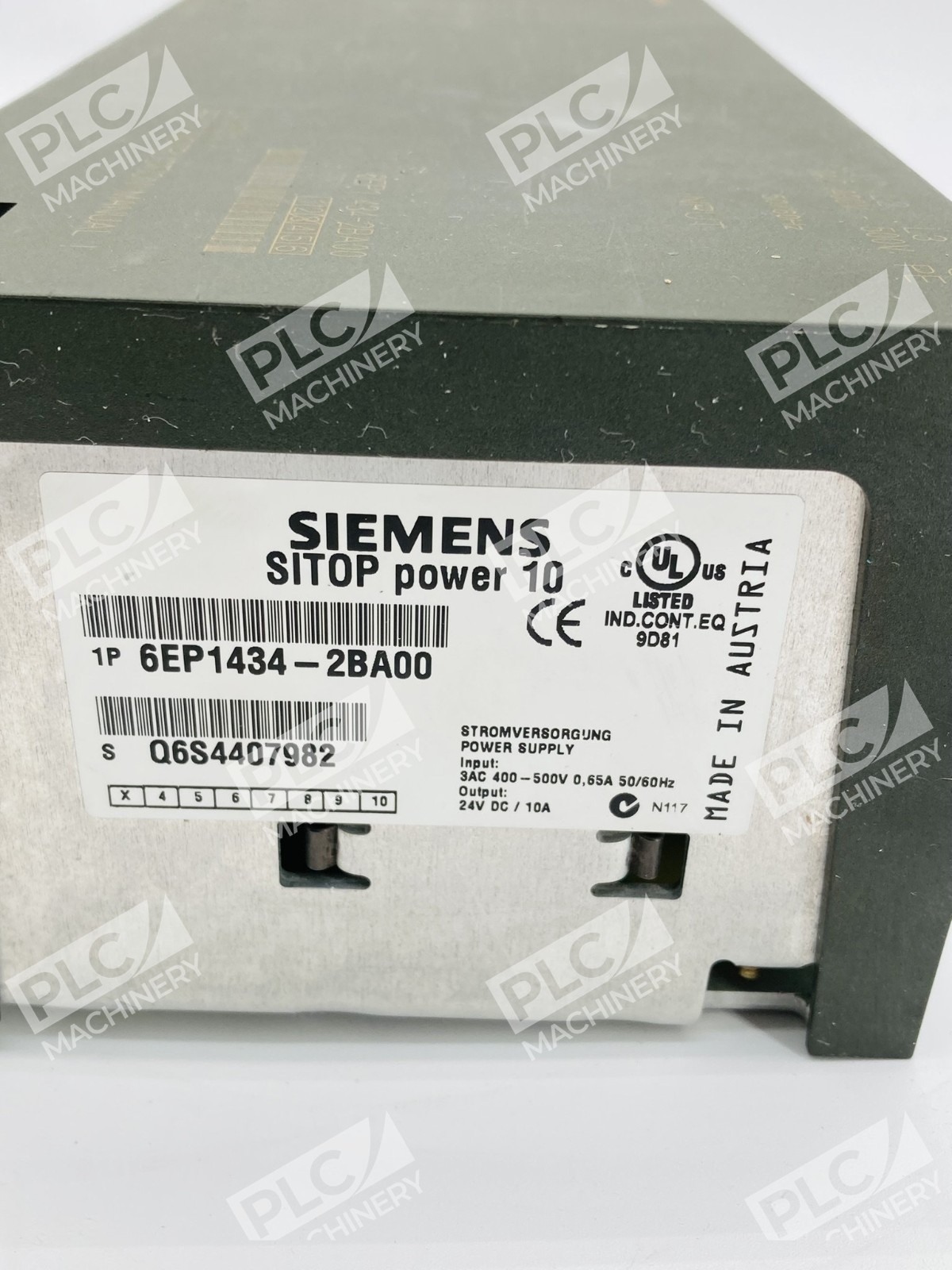 Siemens 6EP1434-2BA00 Sitop Power 10 Power Supply 24VDC 10A - Image 9