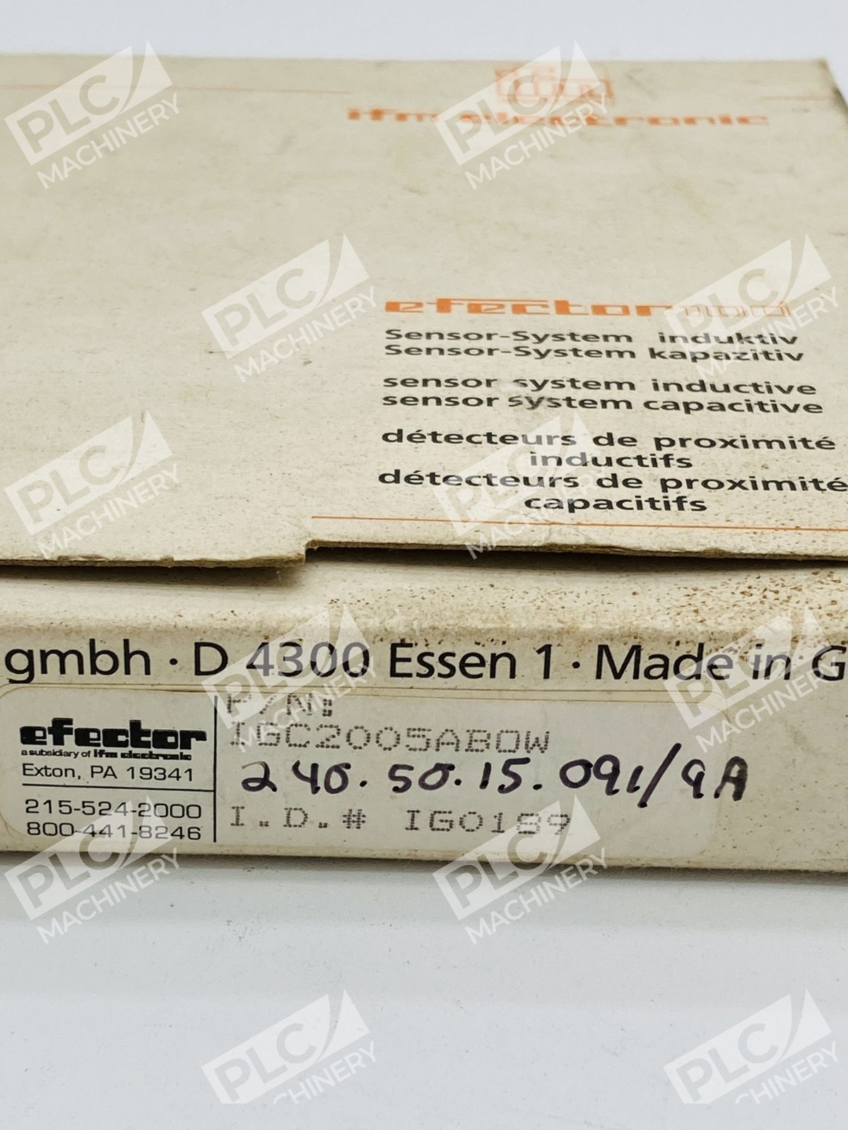 IFM Electronic IGC2005ABOW Efector Inductive Proximity Sensor - Image 5