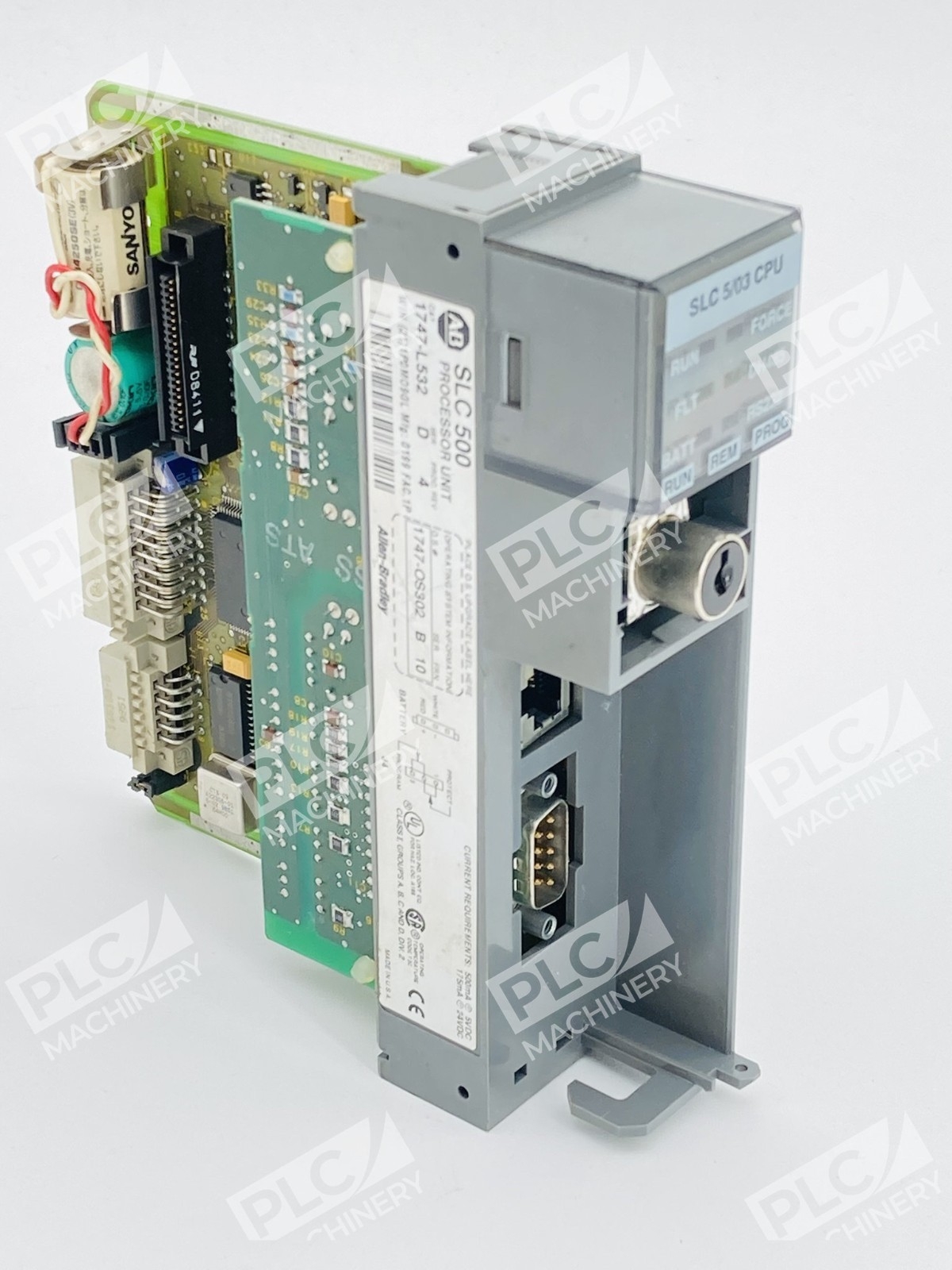 Allen Bradley 1747-L532 SLC 5/03 Processor Module Ser D - Image 3