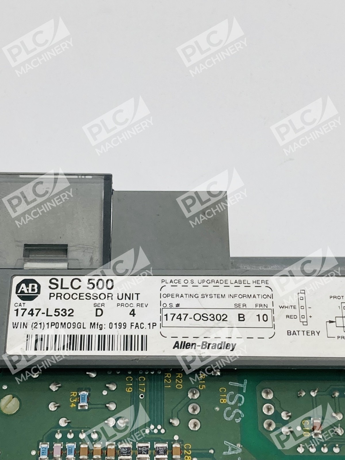 Allen Bradley 1747-L532 SLC 5/03 Processor Module Ser D - Image 10