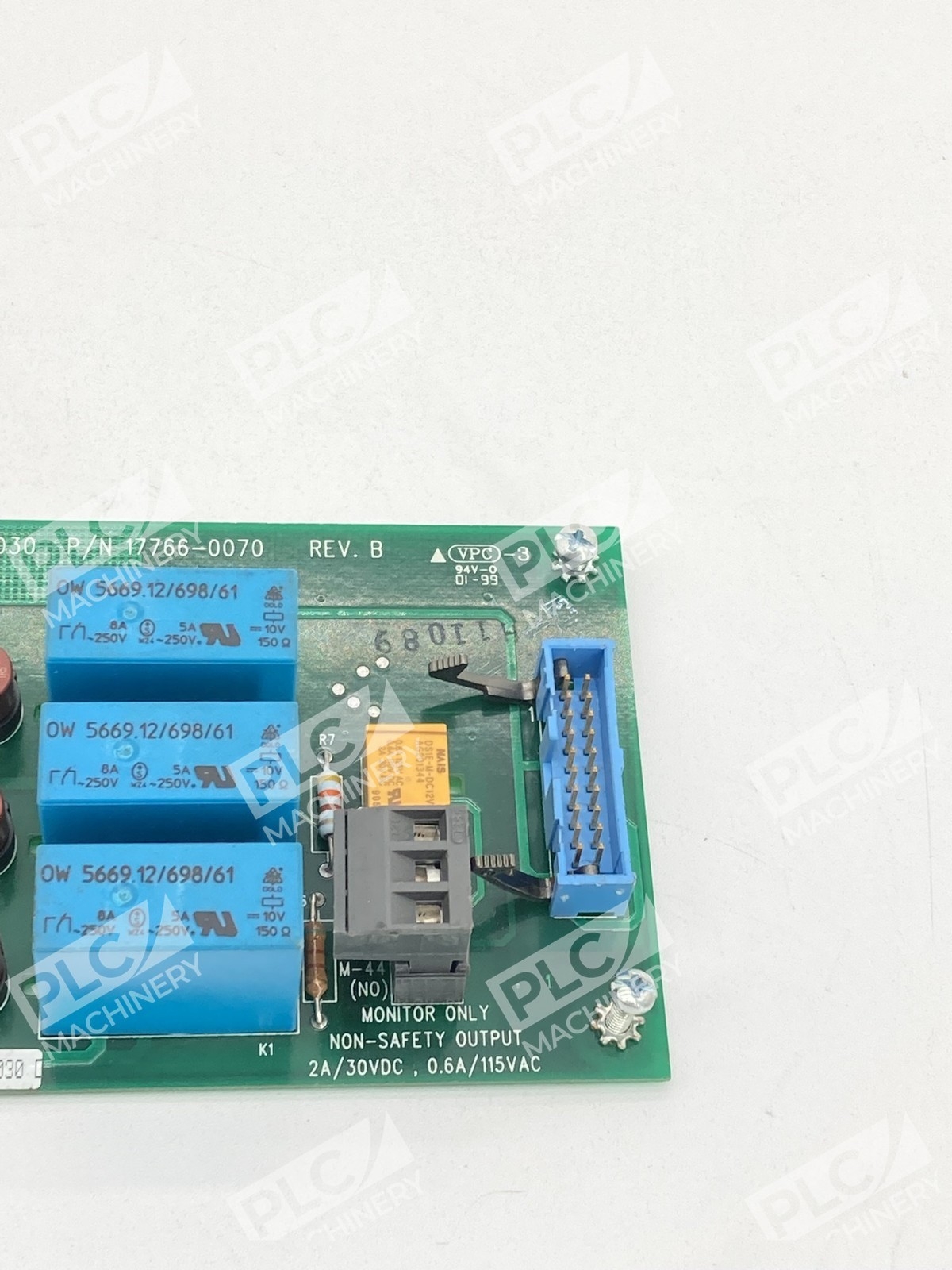 STI 17766-0070 Safety Relay Output Board Rev B - Image 4