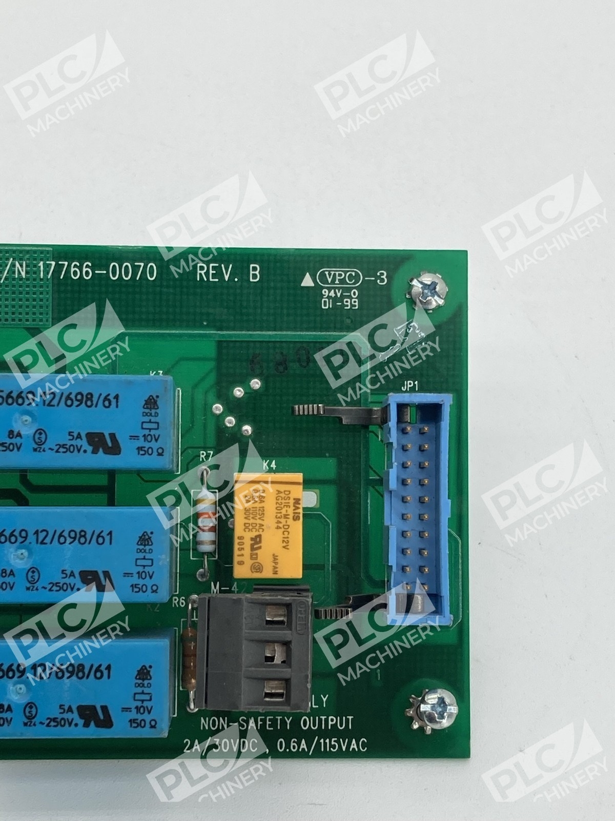 STI 17766-0070 Safety Relay Output Board Rev B - Image 7