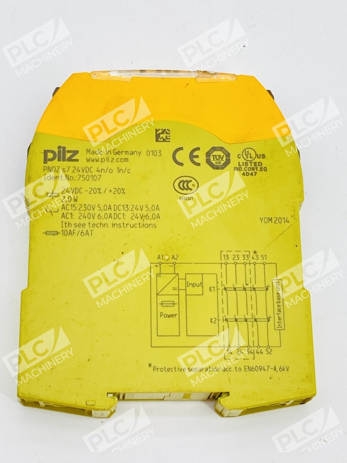 Pilz PNOZ s7 Safety Relay Expansion Module 24VDC - Image 7
