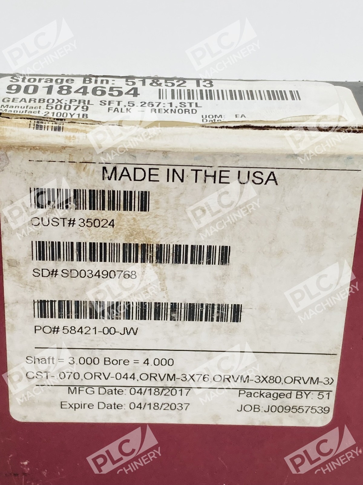 Inpro/Seal VB45-S Bearing Isolator Bronze Motor Seal 2100Y1B - Image 8