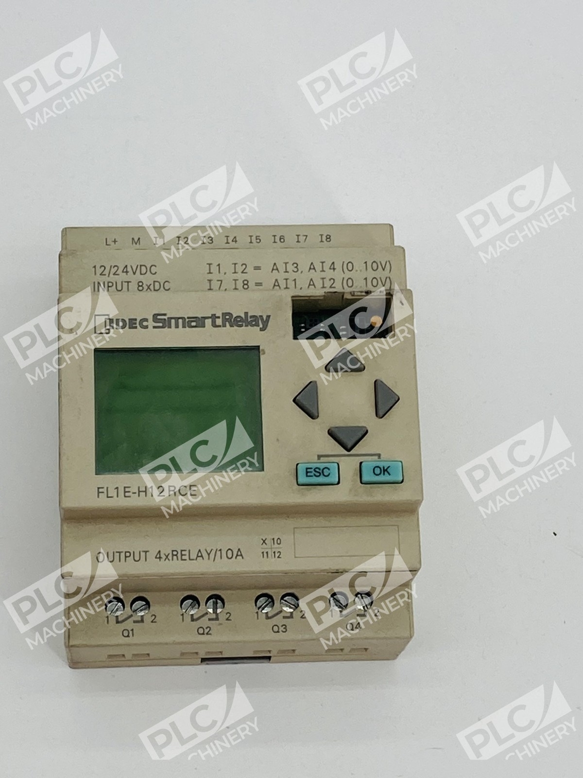 Idec FL1E-H12RCE SmartRelay PLC Module 12/24VDC - Image 3