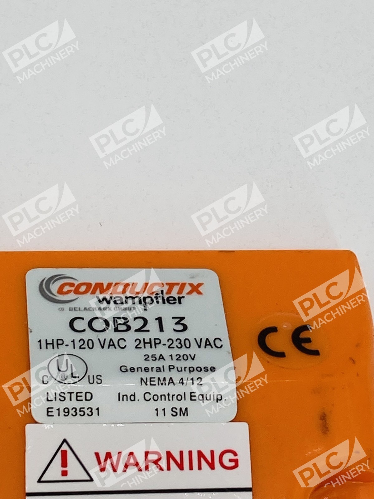 Conductix-Wampfler COB213 Pendant Control Station Pushbutton Crane Controller - Image 8