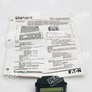 Durant 53300401 Digital Battery Powered Totalizer Counter 8 Digit LCD