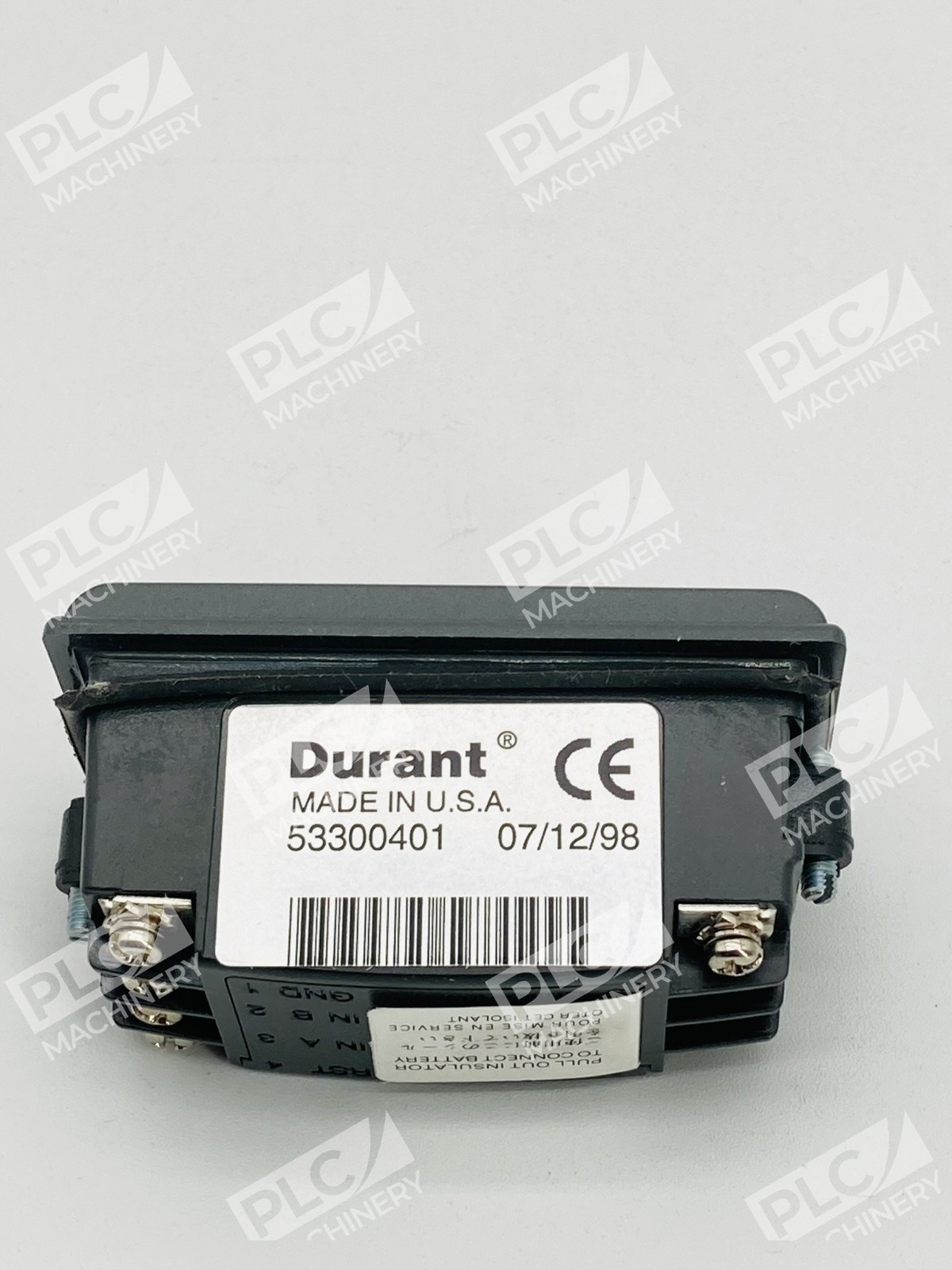 Durant 53300401 Digital Battery Powered Totalizer Counter 8 Digit LCD - Image 8