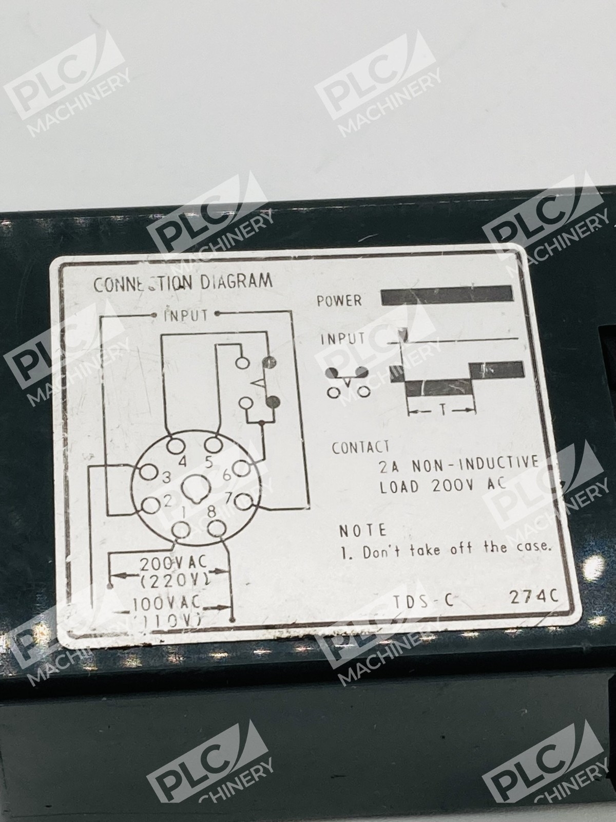 Omron TDS Analog Seconds Solid State Timer 100/200V AC - Image 8