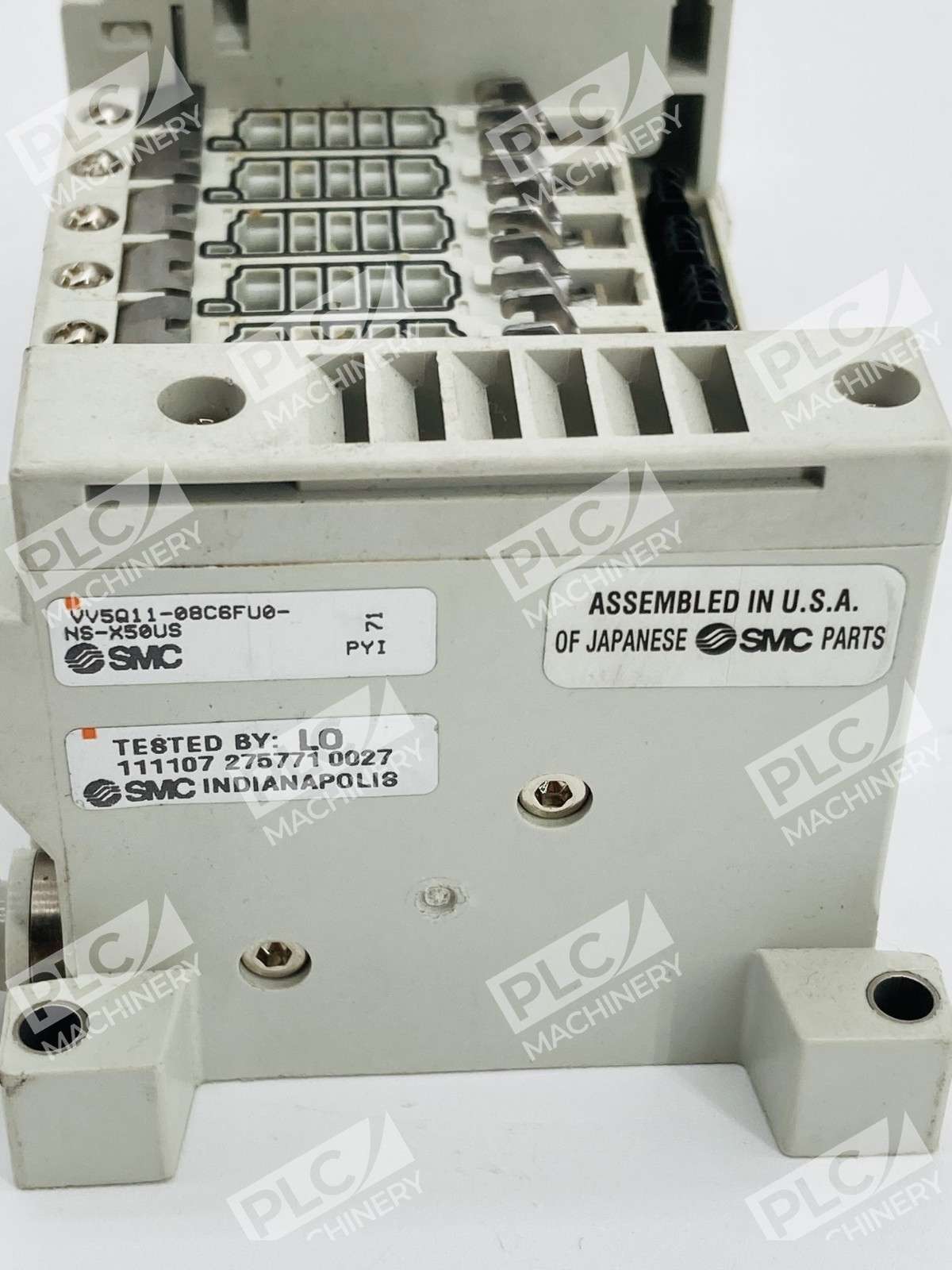 SMC VV5Q11-08C6FU0-NS-X50US Valve Manifold Base - Image 9