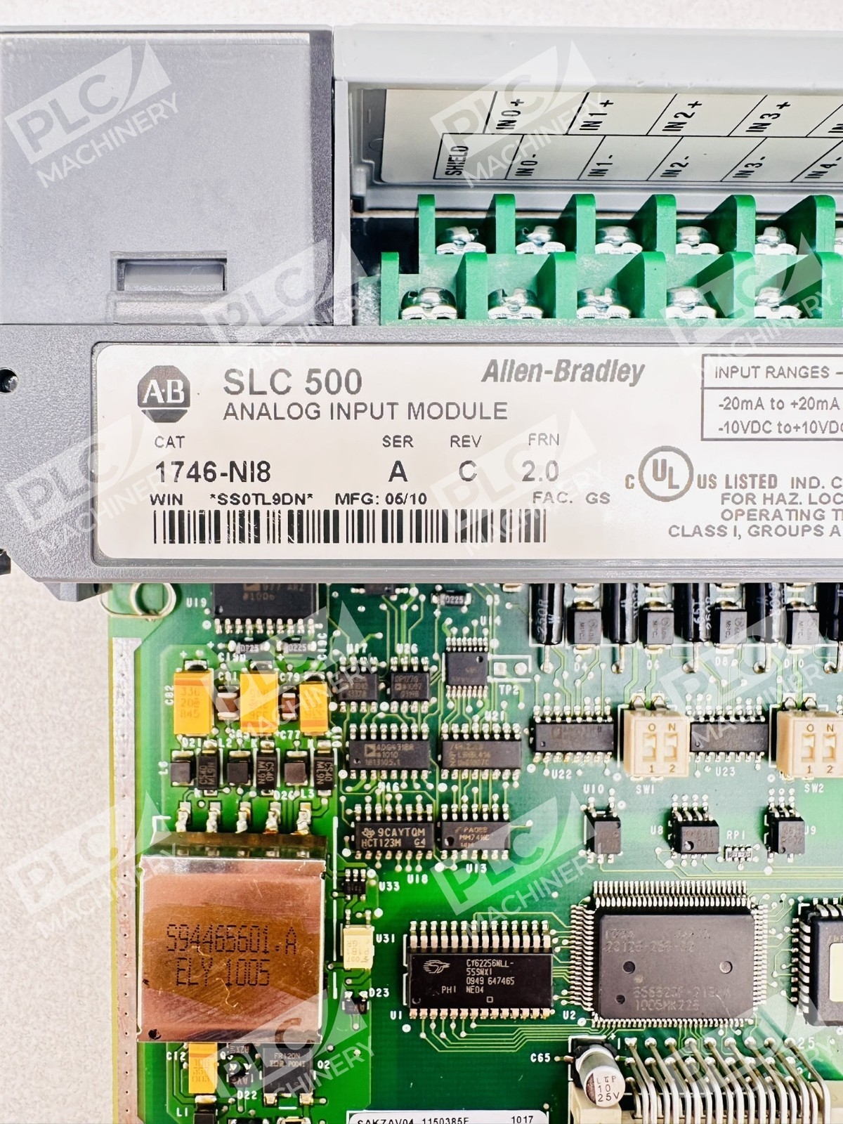 Allen Bradley 1746-NI8 Series A SLC500 Analog Input Module - Image 3