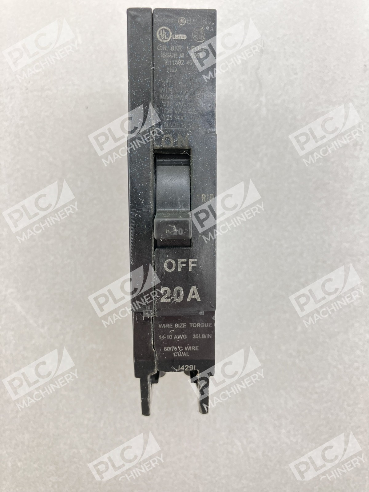 General Electric TEY120 1-Pole Bolt-On Circuit Breaker 20A Lots of 8 - Image 3