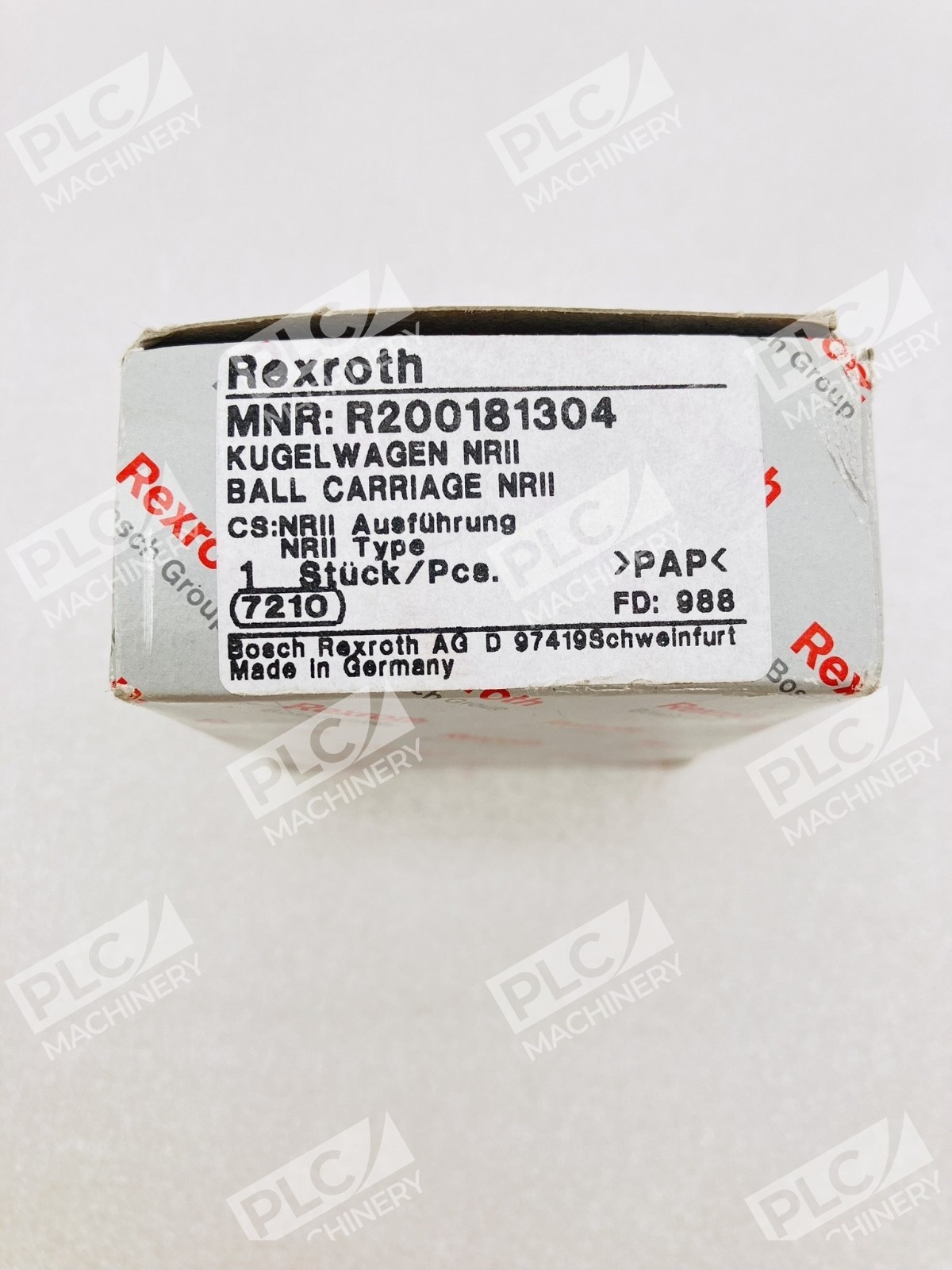 Bosch Rexroth R200181304 Ball Runner Block NRII Linear Guide - Image 3