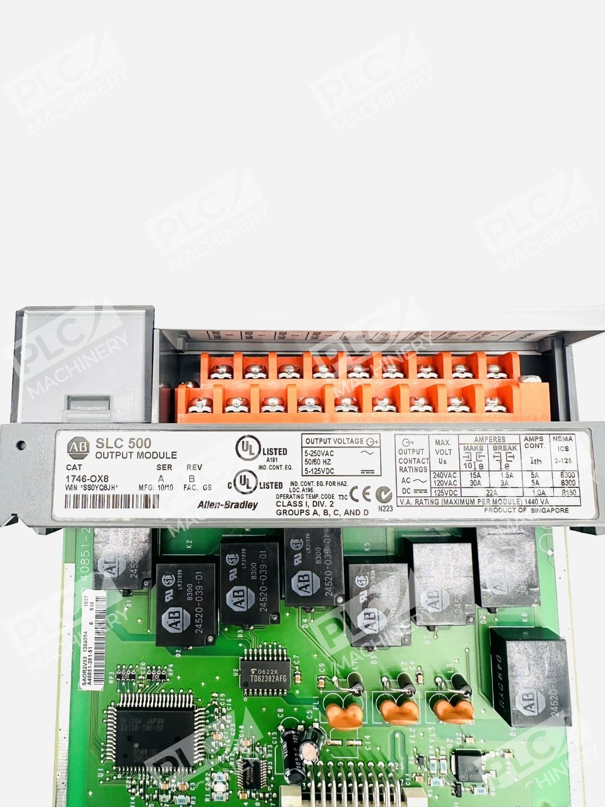 Allen Bradley 1746-OX8 Series A SLC500 Output Module - Image 4