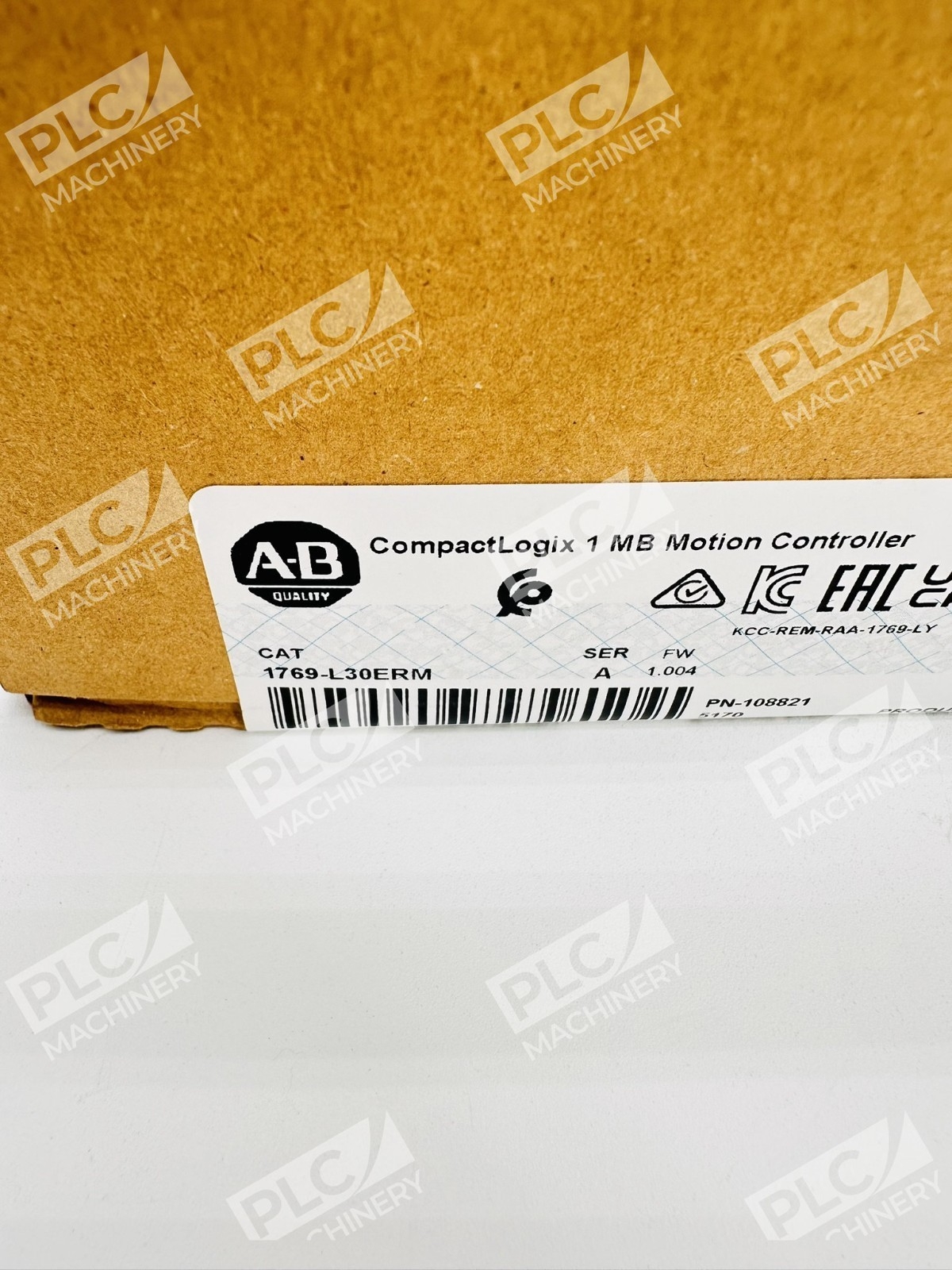 Allen Bradley 1769-L30ERM Series A 108821 CompactLogix 1MB Motion Control Sealed - Image 4