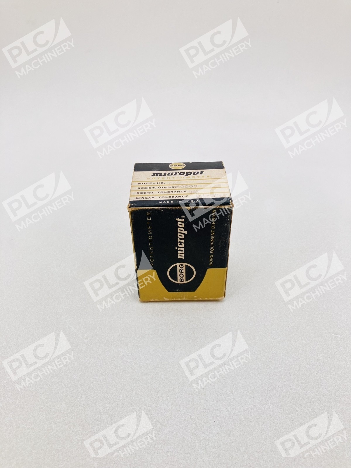 Borg 205 Micropot Multi-Turn Potentiometer 50K Ohm
