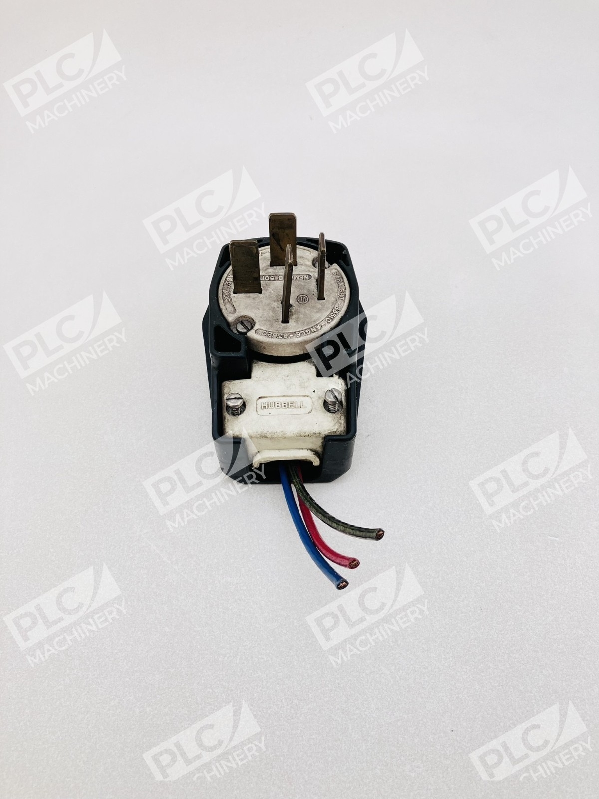Hubbell HBL8352C 4-Prong Angled Plug Nema 18-50P 50A 120/208V