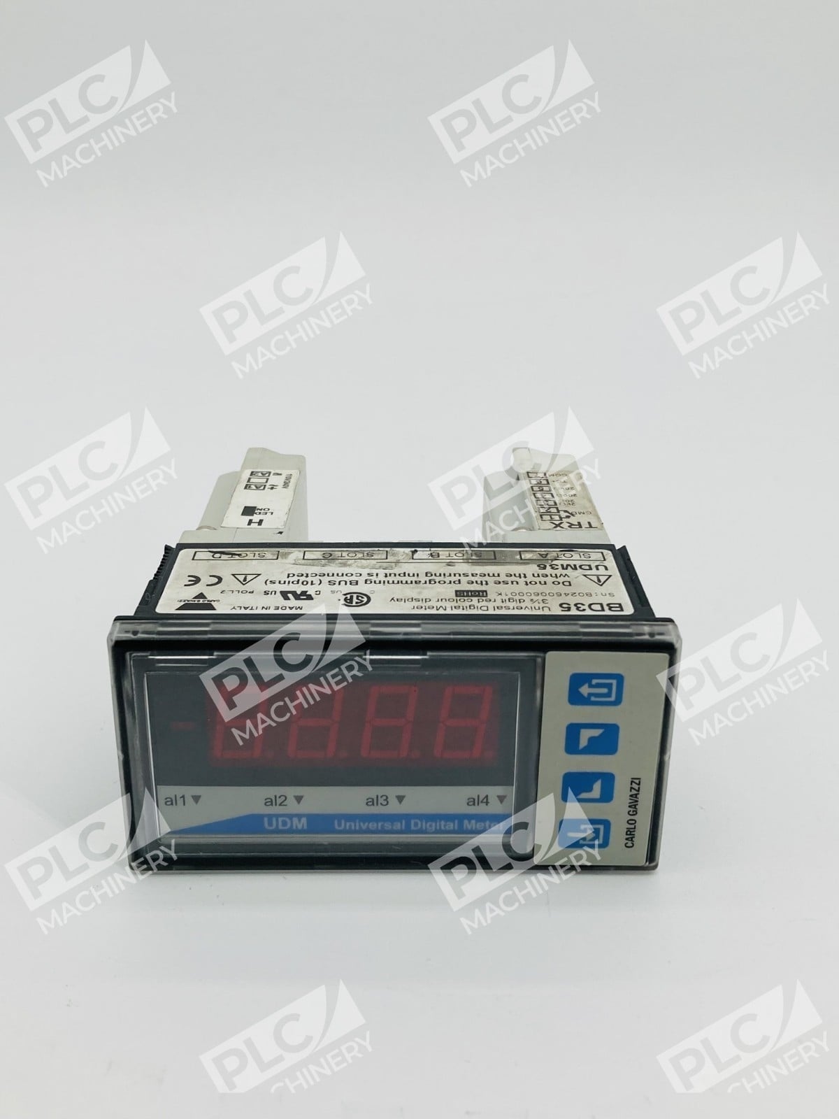 Carlo Gavazzi BD35 Universal Digital Panel Meter w/ BQTRX & BPH Power Supply - Image 2