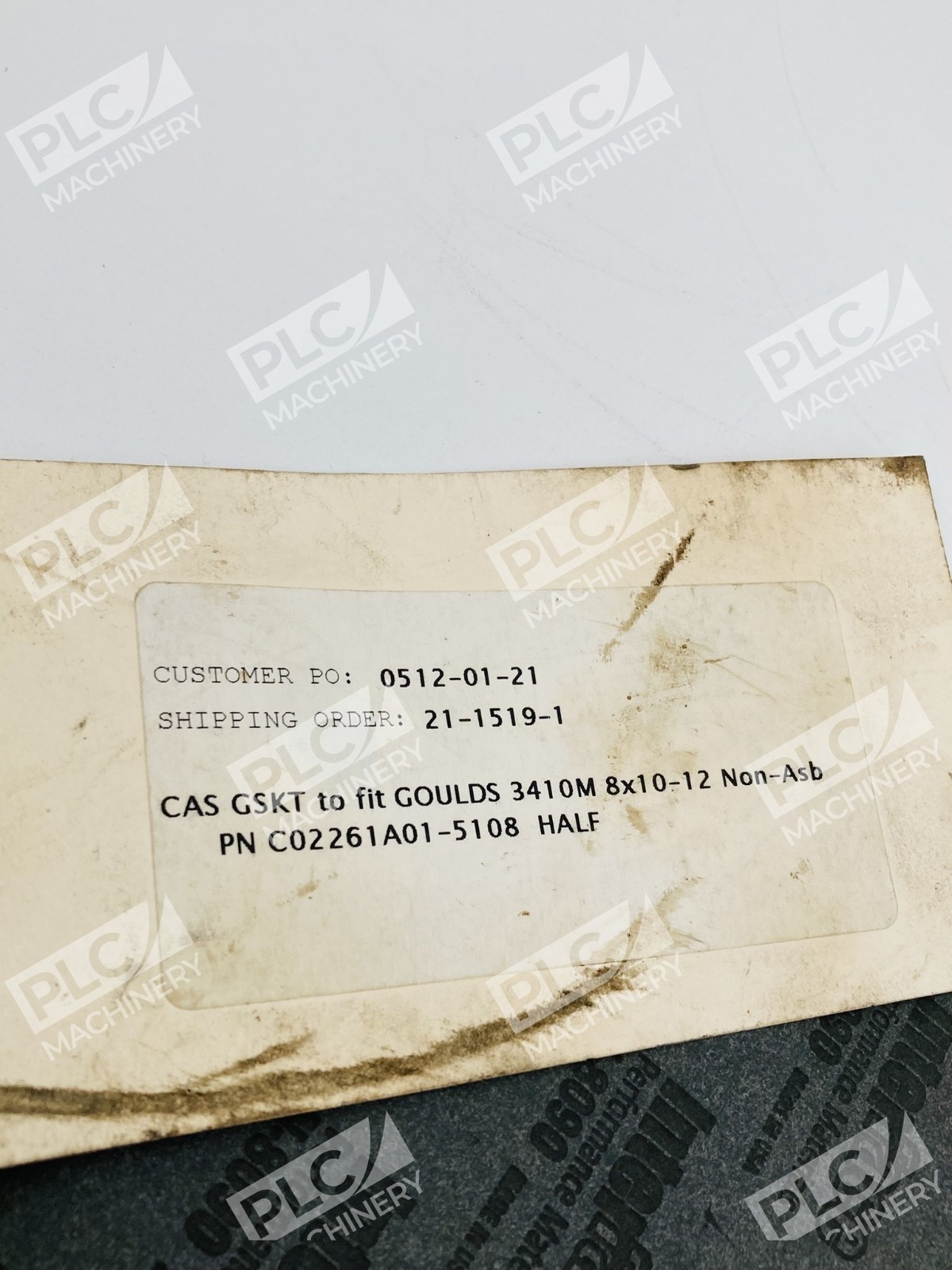 Goulds Pumps C02261A01-5108 Parting Casing Gasket Half fit 3410M Lots of 3 - Image 6