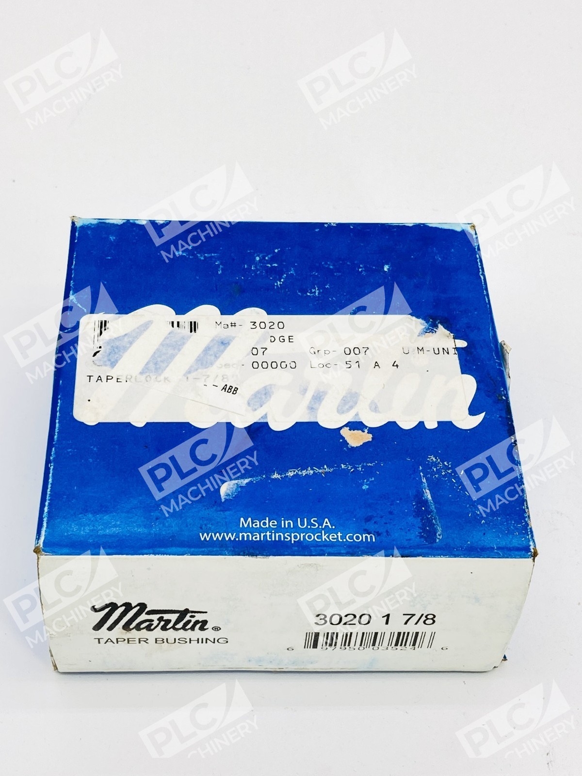 Martin 3020 1-7/8 Taper Bushing Shaft Mount Pulley Bushing