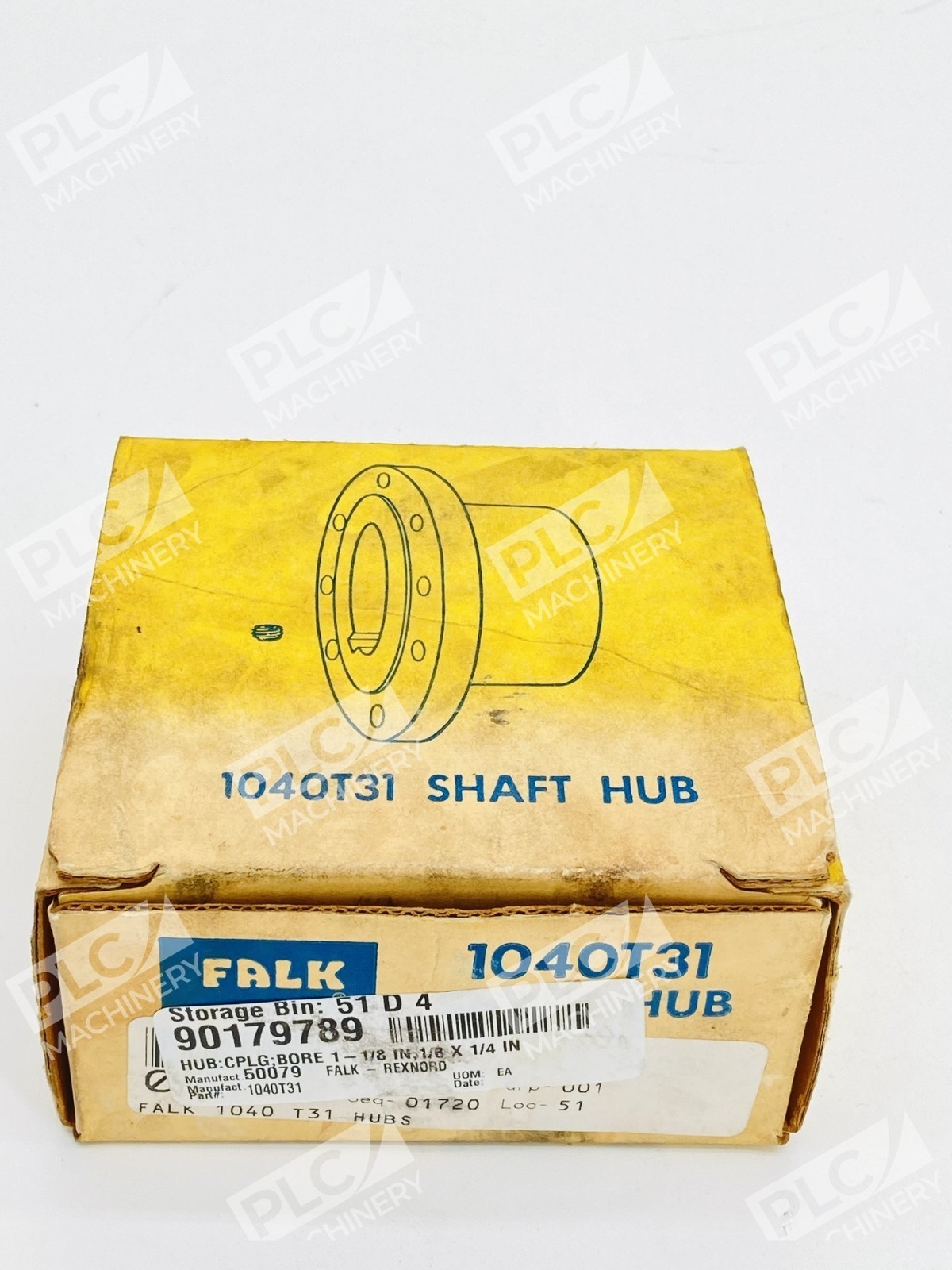 Falk 1040T31 Steelflex Grid Coupling Hub T31 Steel Shaft Hub - Image 3