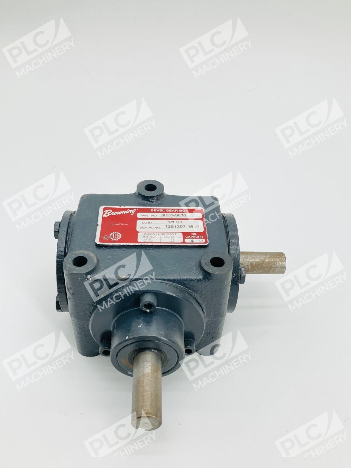 Browning 3HB1-SF10 Bevel Gear Box 90° Right Angle Gear Reducer - Image 2