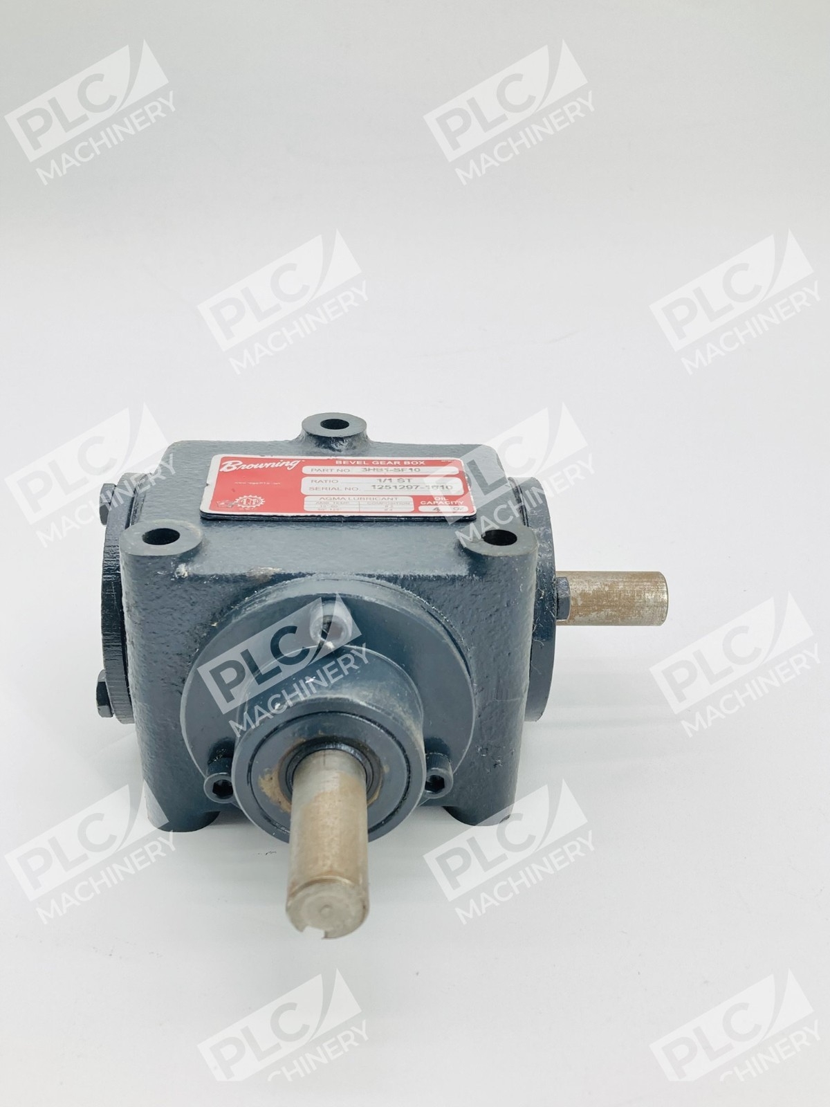 Browning 3HB1-SF10 Bevel Gear Box 90° Right Angle Gear Reducer - Image 3