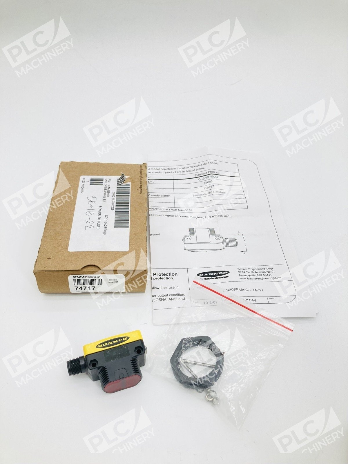 Banner QS30FF400Q-74717 Photoelectric Sensor QS30 series - Image 2