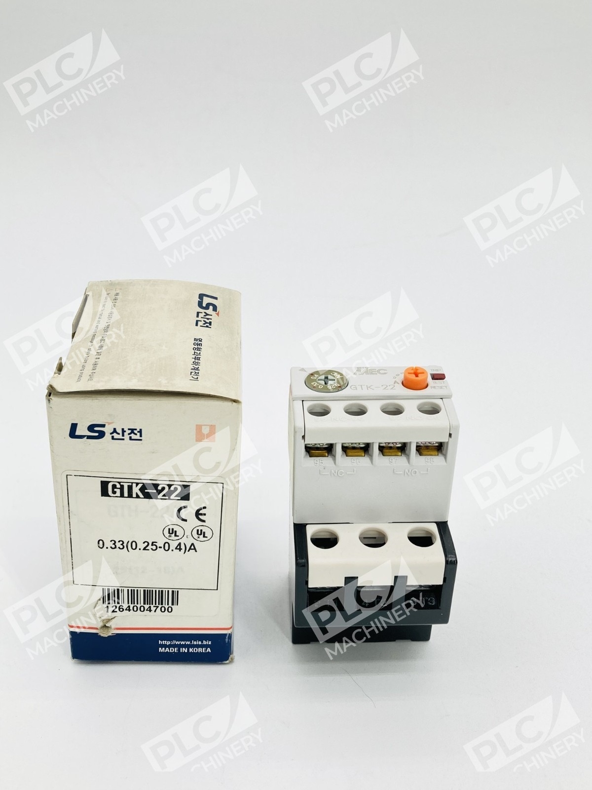 LS GTK-22 Thermal Overload Relay 0.25-0.4A Class 10 3 Pole