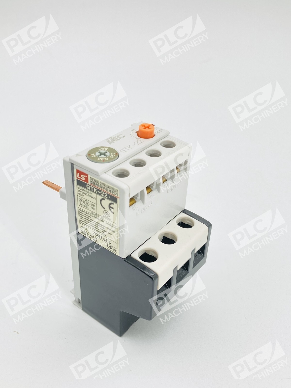 LS GTK-22 Thermal Overload Relay 0.25-0.4A Class 10 3 Pole - Image 5