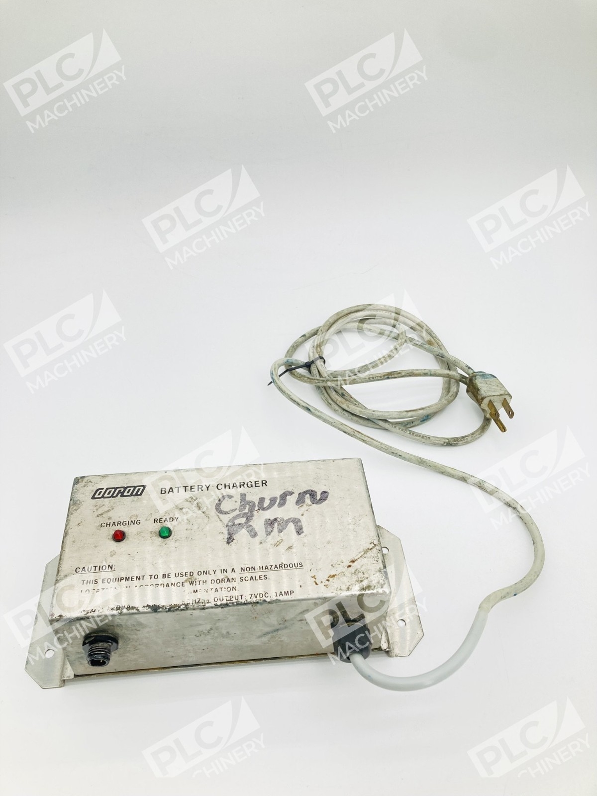 Doran 8000CIS Battery Charger 7VDC 1A Power Supply Industrial Scale Adapter