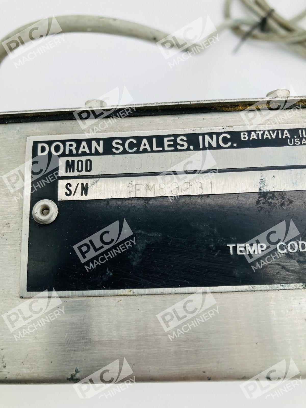 Doran 8000CIS Battery Charger 7VDC 1A Power Supply Industrial Scale Adapter - Image 9