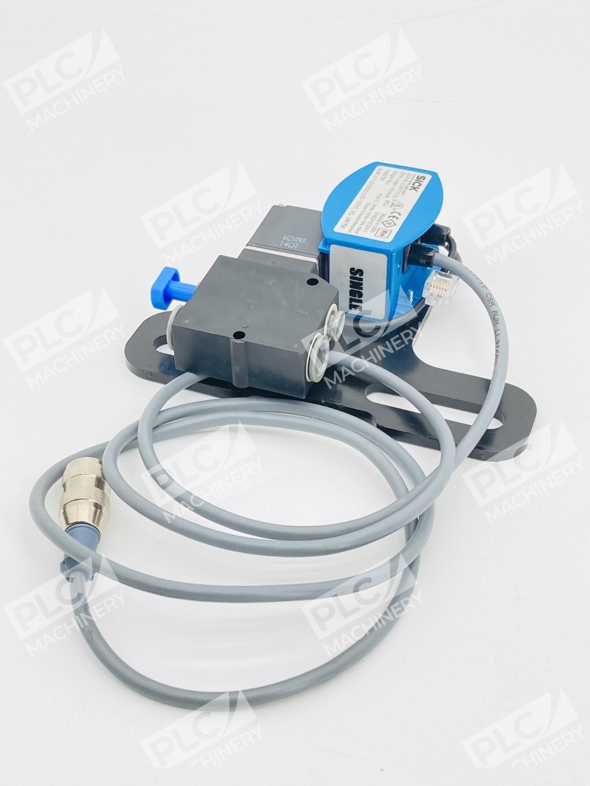 Sick ZLM1-C1121S03S10 ZoneControl Conveyor Sensor w/ 7027751 Solenoid Valve - Image 4