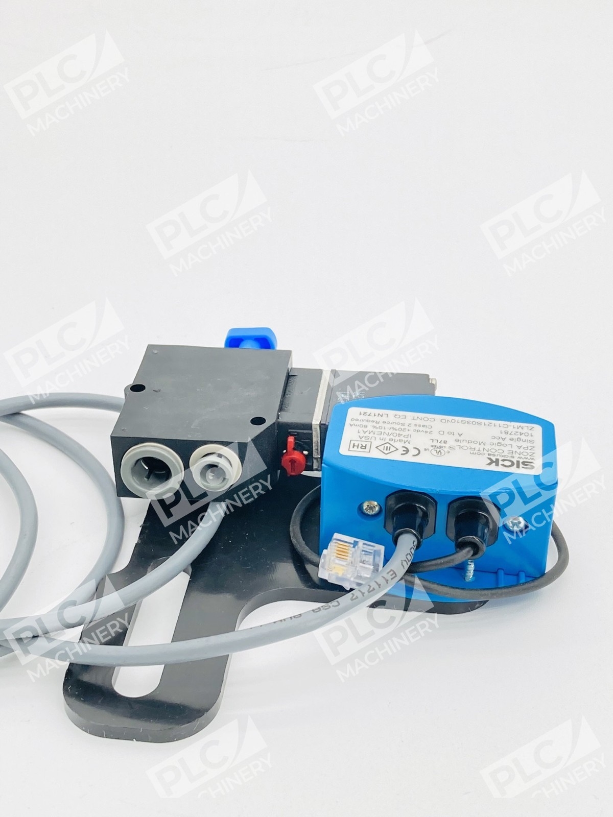 Sick ZLM1-C1121S03S10 ZoneControl Conveyor Sensor w/ 7027751 Solenoid Valve - Image 5