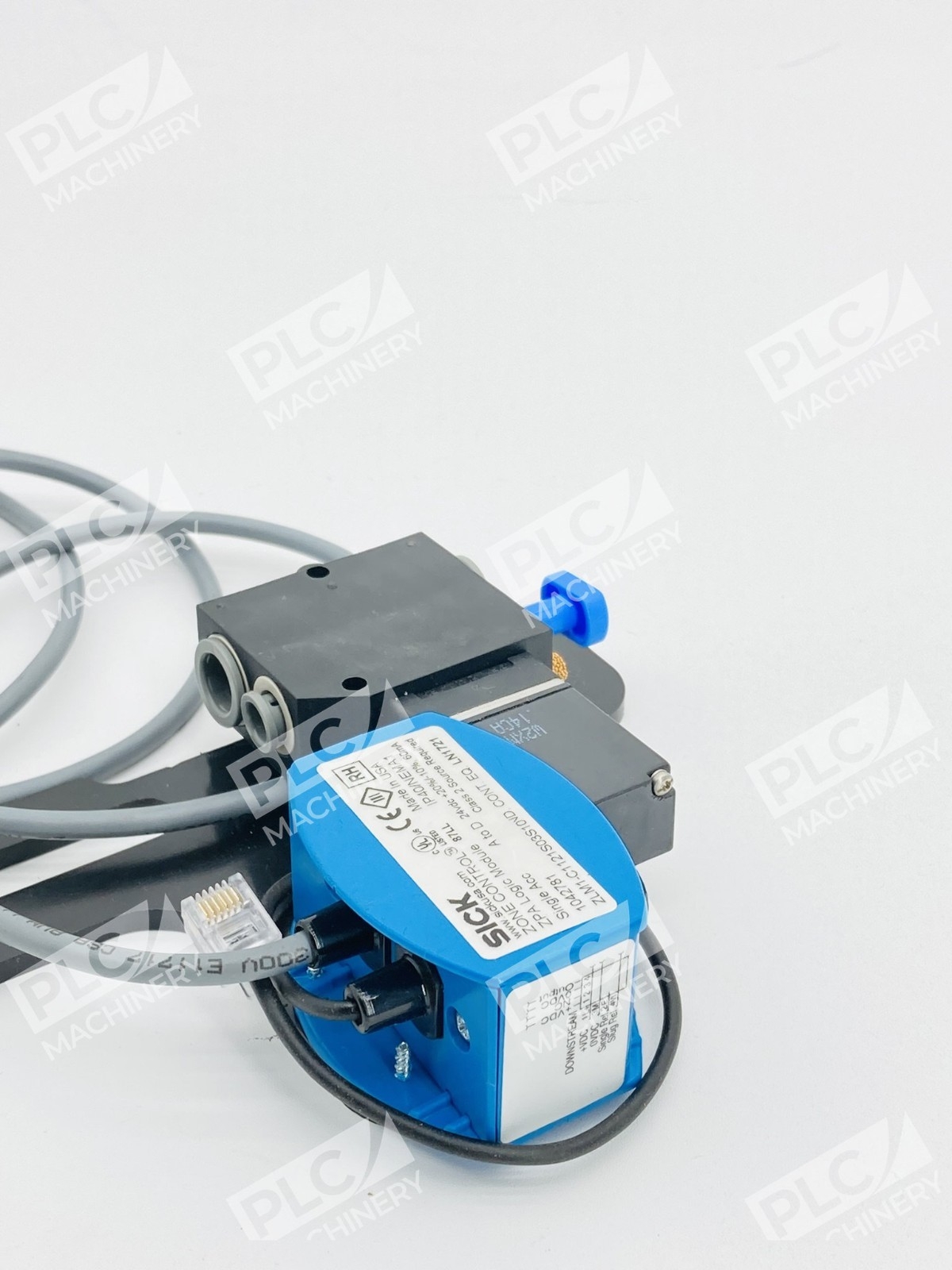 Sick ZLM1-C1121S03S10 ZoneControl Conveyor Sensor w/ 7027751 Solenoid Valve - Image 6
