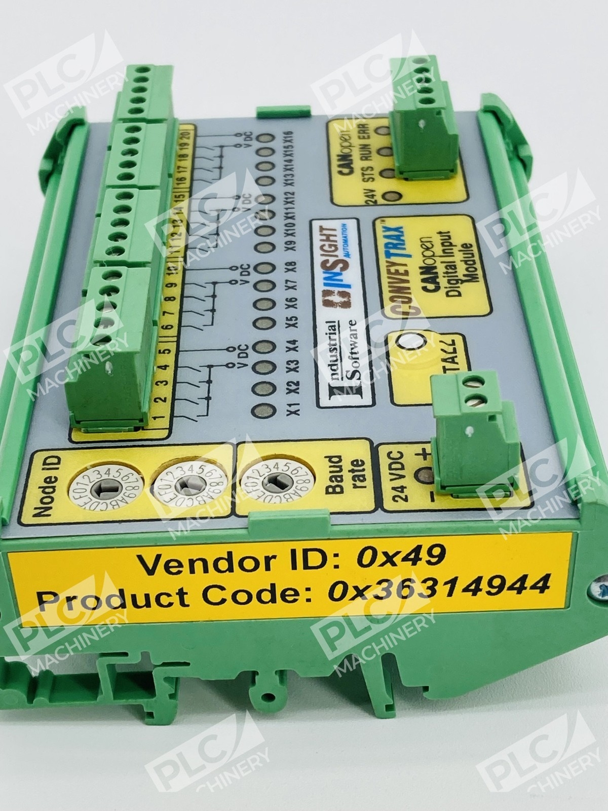 Insight Automation ConveyTrax DI16 CANopen Digital Input Module - Image 9