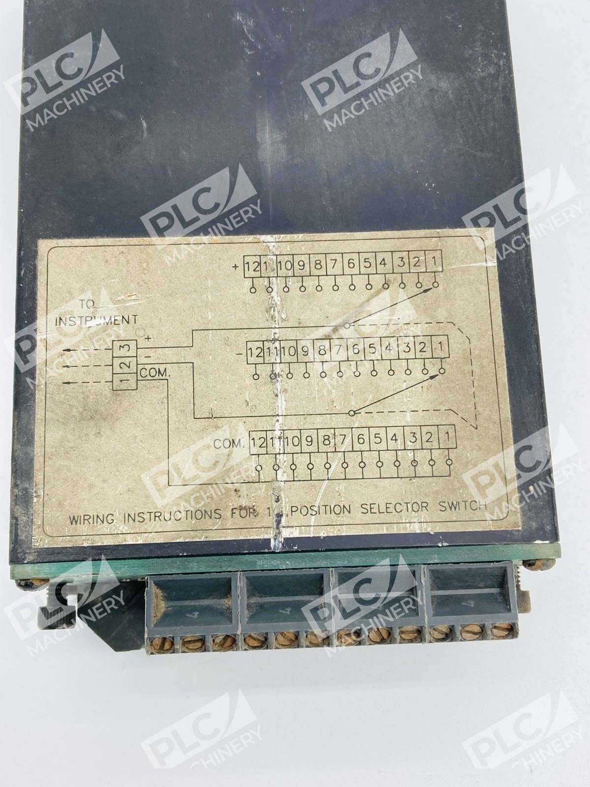 Pyromation 12 Position Selector Switch 1/4 DIN Panel Mount - Image 9