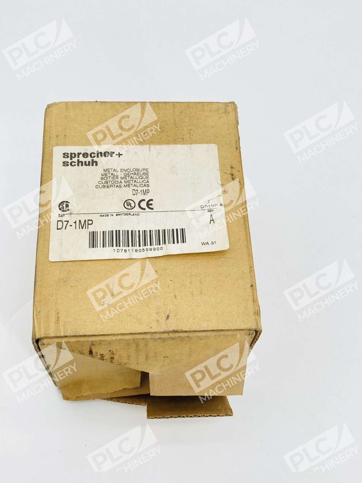 Sprecher + Schuh D7-1MP Metal Enclosure 22.5mm Pushbutton - Image 3