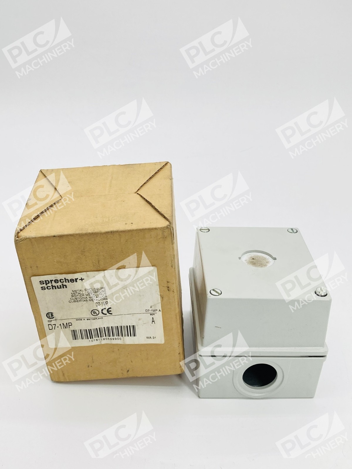 Sprecher + Schuh D7-1MP Metal Enclosure 22.5mm Pushbutton - Image 5