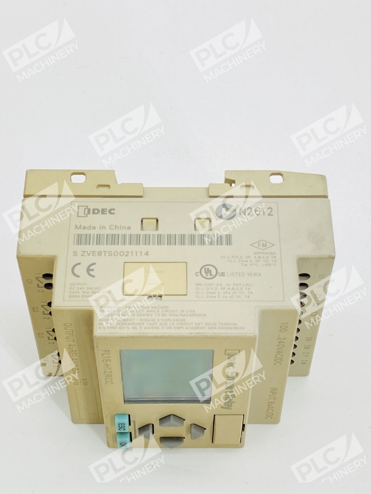 IDEC Smart Relay FL1E-H12RCC CPU Module 100–240V AC - Image 8