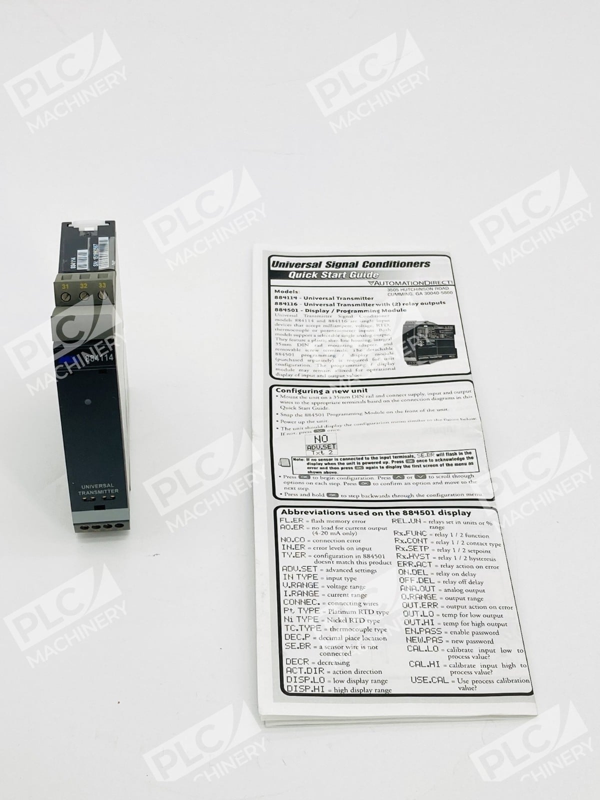 Automation Direct 884114 Universal Transmitter M884114-S102 - Image 2
