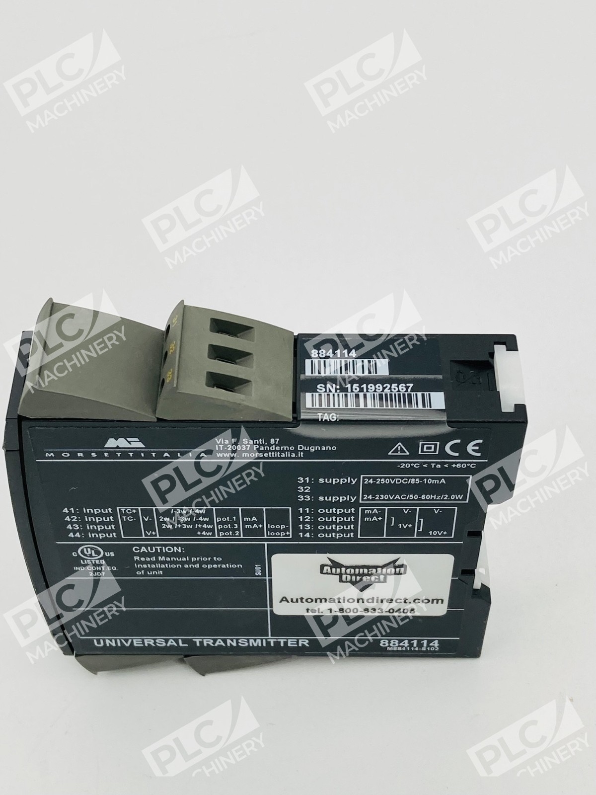Automation Direct 884114 Universal Transmitter M884114-S102 - Image 8